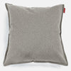 Extra Große Kissen 70 x 70cm - Interalli Wolle Silber 01