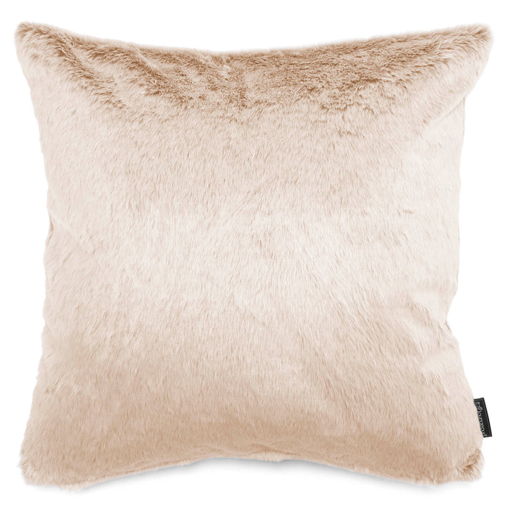 Lounge Pug Extra Große Kissen 70 x 70cm Kaninchen Kunstfell Weiß Zierkissen Sofakissen Dekokissen– Big Bertha Original DE