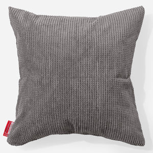 Extra Große Dekokissen / Sofa Kissenbezug 70 x 70cm - Pom-Pom Anthrazit