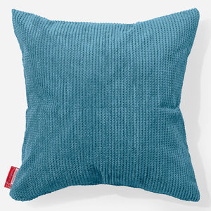 Extra Große Dekokissen / Sofa Kissenbezug 70 x 70cm - Pom-Pom Türkis
