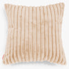 Extra Große Dekokissen / Sofa Kissenbezug 70 x 70cm - Ultra Plüsch Cord Pfirsich 01