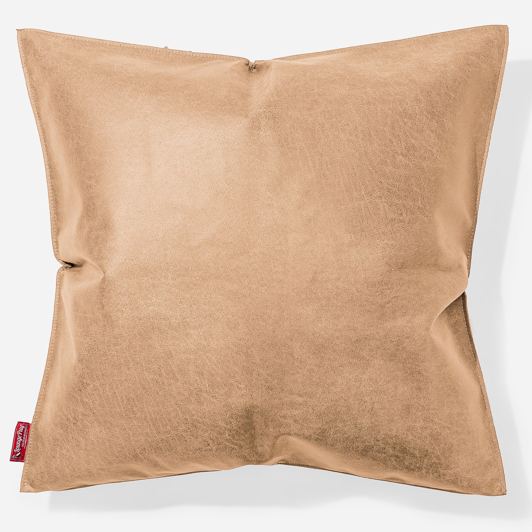 Extra Große Dekokissen / Sofa Kissenbezug 70 x 70cm - Mongolisches Kunstfell Crème main image 1