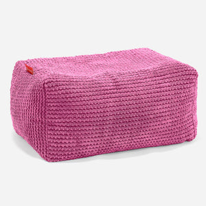 Kleiner Fußhocker - Pom-Pom Pink