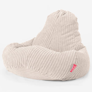 Ultra Lux Gaming Sitzsack - Cord Elfenbein
