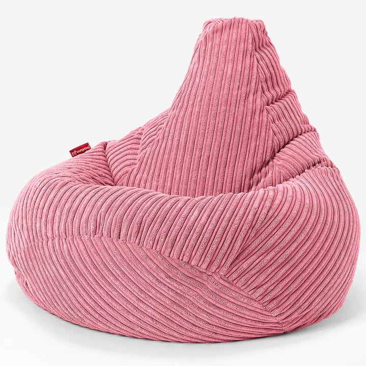 Gaming Sitzsack Sessel - Cord Koralle 02