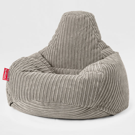 Tropfen Sitzsack - Cord Nerzfarben 01