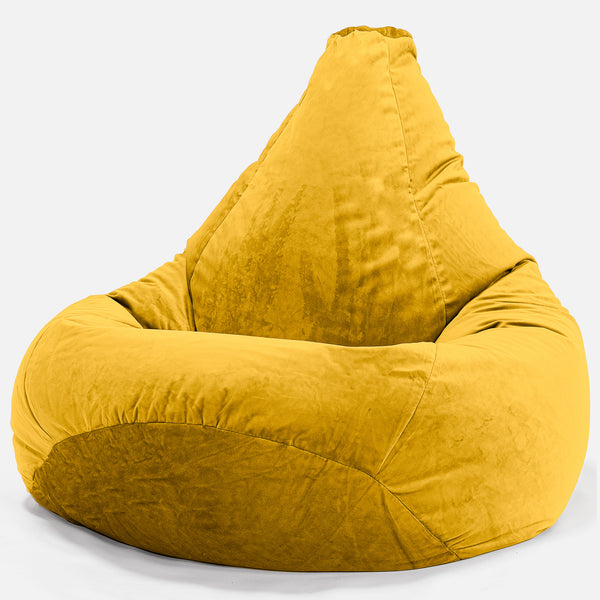 Gaming Sitzsack Sessel - Samt Gold 01