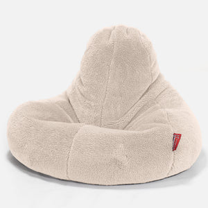 Ultra Lux Gaming Sitzsack - Teddy Kunstfell Creme