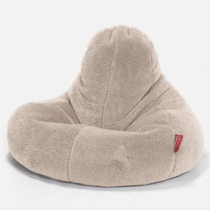 Ultra Lux Gaming Sitzsack - Teddy Kunstfell Nerzfarben