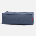 Stonewashed-stoff Marineblau