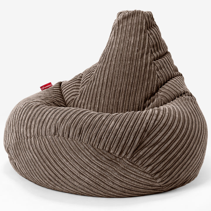 Kinder Gaming Sitzsack 6-14 Jahre - Cord Mocca 02