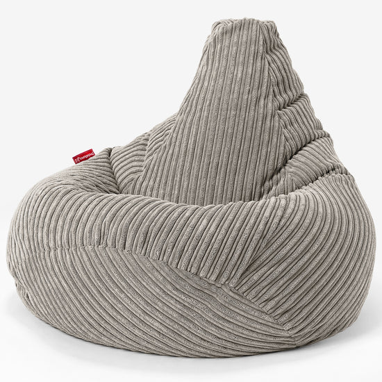 Kinder Gaming Sitzsack 6-14 Jahre - Cord Nerzfarben 02