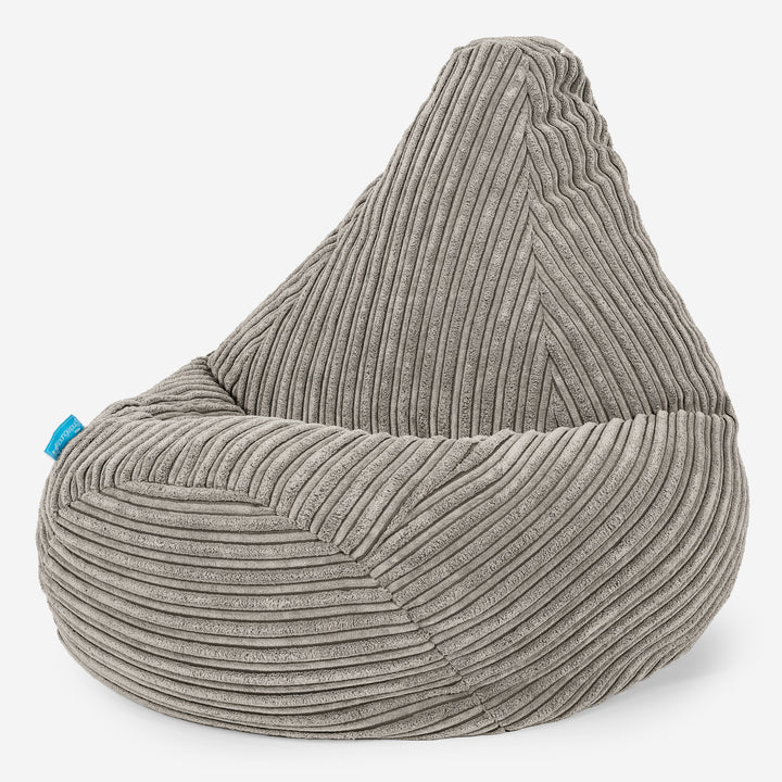 Kinder Gaming Sitzsack Sessel 1-5 Jahre - Cord Nerzfarben 02