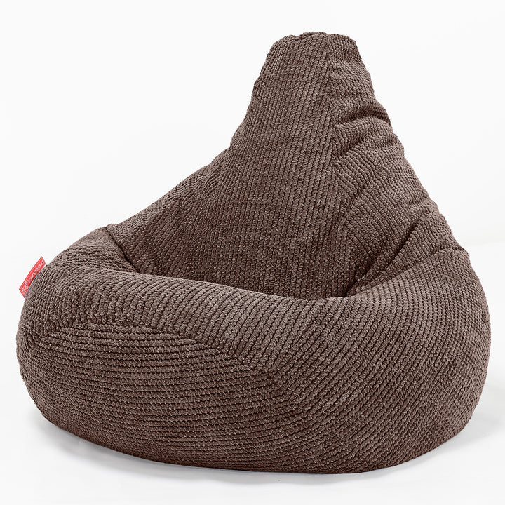 Kinder Gaming Sitzsack 6-14 Jahre - Pom-Pom Schoko 02