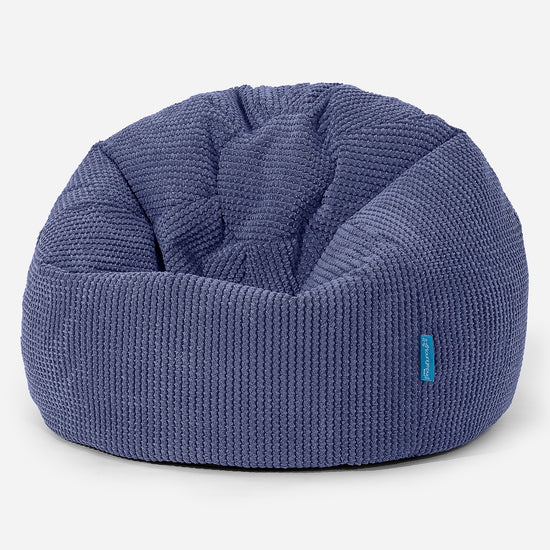 Klassicher Kindersessel Sitzsack 1-5 jahren - Pom-Pom Lila 01