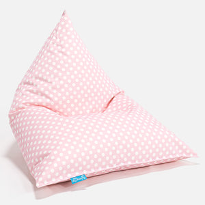 Kinder Sitzsack Gaming 1-6 jahren - Druck Pink Getupft