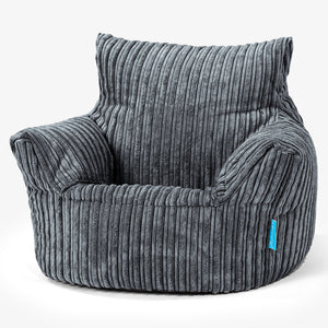 Klein Kindersessel Sitzsack 1-3 jahren - Cord Schiefergrau