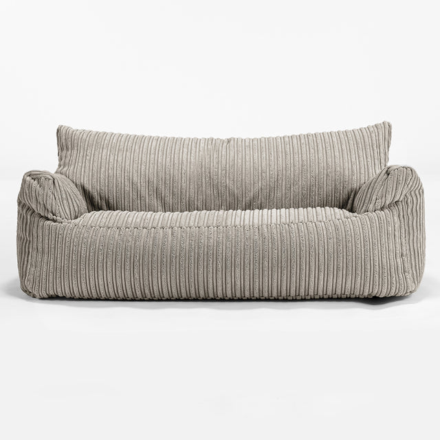 Josephine Sitzsack Sofa für Kinder 1-5 Jahre - Cord Nerzfarben 01