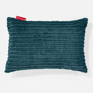 Dekokissen / Sofa Kissenbezug 35 x 50cm - Cord Blaugrün