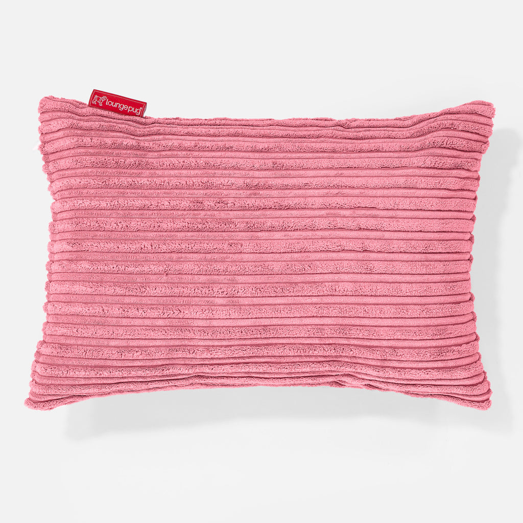 Kissen 35 x 50cm - Cord Koralle 01