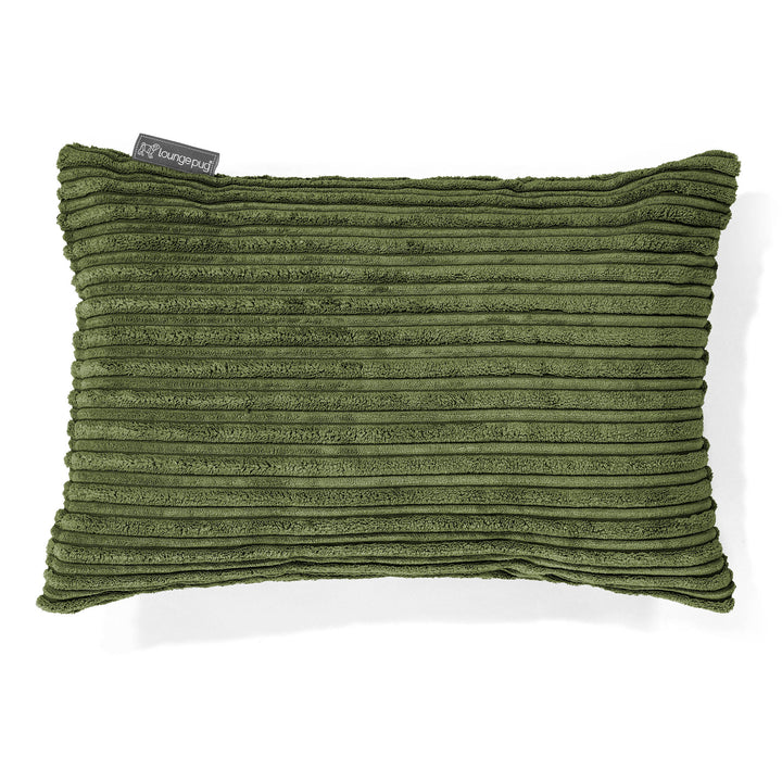 Lounge Pug Kissen 35 x 50cm Cord Nadelwaldgrün Zierkissen Sofakissen Dekokissen– Big Bertha Original DE
