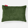 Dekokissen / Sofa Kissenbezug 35 x 50cm - Cord Nadelwaldgrün 01