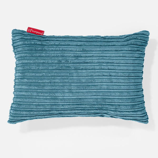 Kissen 35 x 50cm - Cord Türkis 01