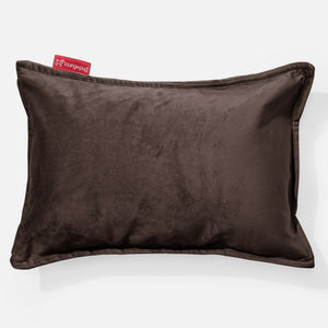 Dekokissen / Sofa Kissenbezug 35 x 50cm - Samt Espresso
