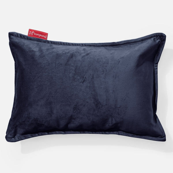 Dekokissen / Sofakissen 35 x 50cm - Samt Marineblau 01