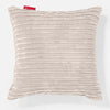 Kissen 47 x 47cm - Cord Elfenbein 01