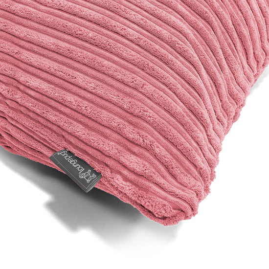 Kissen 47 x 47cm - Cord Koralle 03