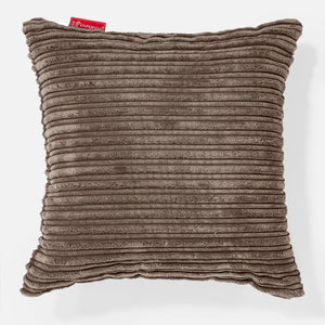 Dekokissen / Sofa Kissenbezug 47 x 47cm - Cord Mocca