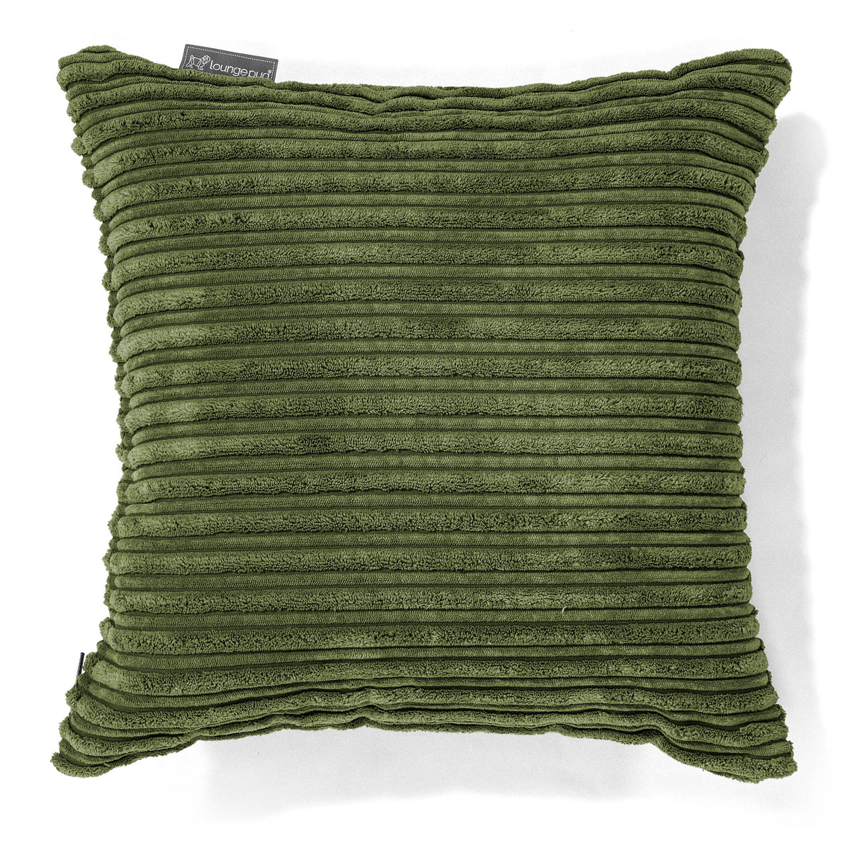 Lounge Pug Kissen 47 x 47cm Cord Nadelwaldgrün Zierkissen Sofakissen Dekokissen– Big Bertha Original DE