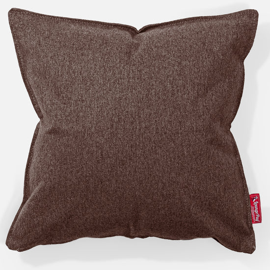 Kissen 47 x 47cm - Interalli Wolle Braun 01