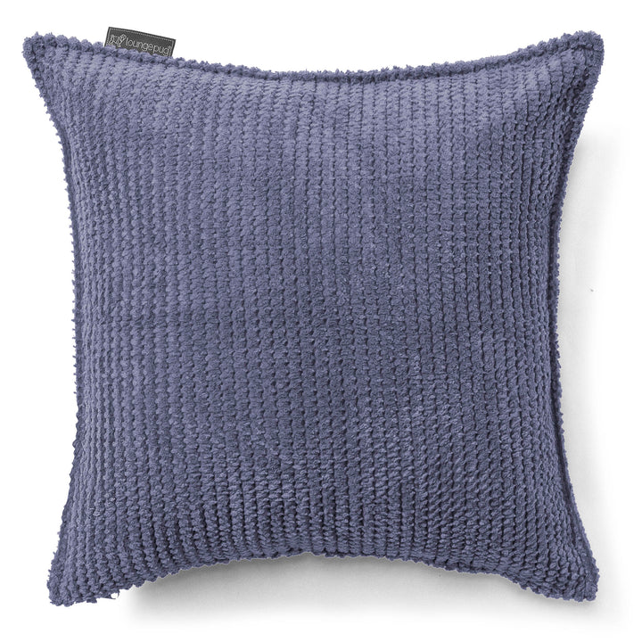 Lounge Pug Kissen 47 x 47cm Pom-Pom Lila Zierkissen Sofakissen Dekokissen– Big Bertha Original DE
