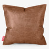 Kissen 47 x 47cm - Vintage Leder Karamell 01