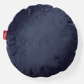 Samt Marineblau