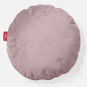 Dekokissen / Sofa Kissenbezug Rund 50cm - Samt Pink