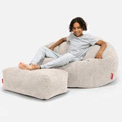 Lounge Pug - Zitzak Gaming Stoel - Fauteuil Poef - Pompom Charcoal Grijs– Big Bertha Original NL Lounge Pug - Zitzak Gaming Stoel - Fauteuil Poef - Pompom Charcoal Grijs– Big Bertha Original NL