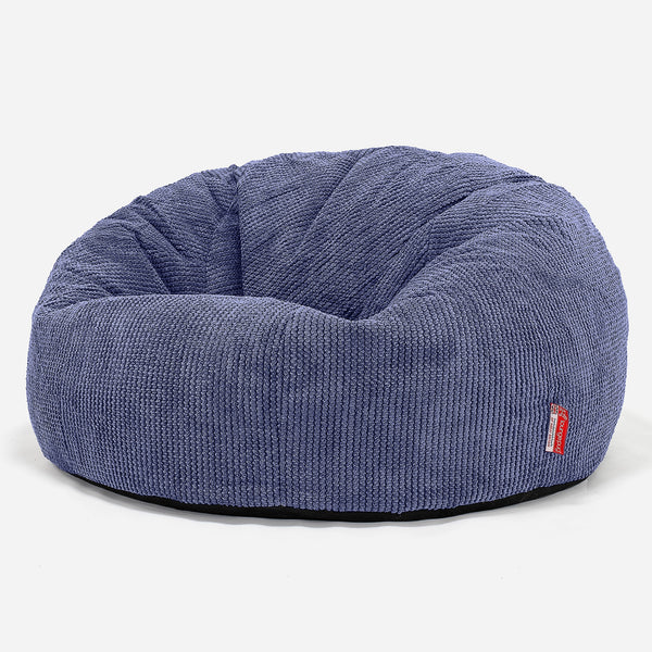 Kinder Sitzsack Sofa 6-14 Jahre - Pom-Pom Lila 01