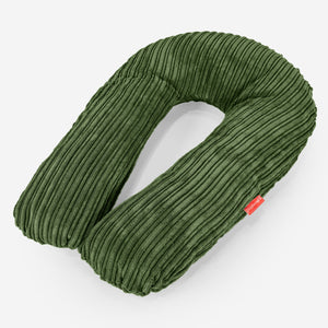 Knuddelkissen - Cord Nadelwaldgrün