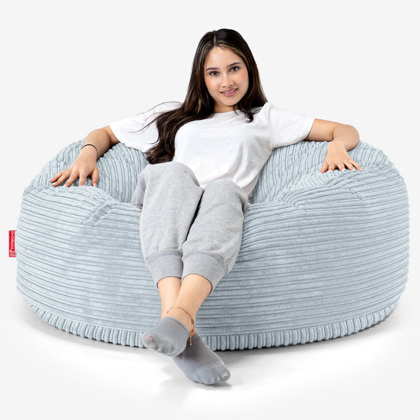 Mammoth Sofa Sitzsack XXL - Cord Baby Blau 01