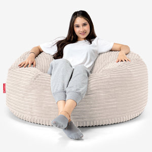 Mammoth Sofa Sitzsack XXL - Cord Elfenbein