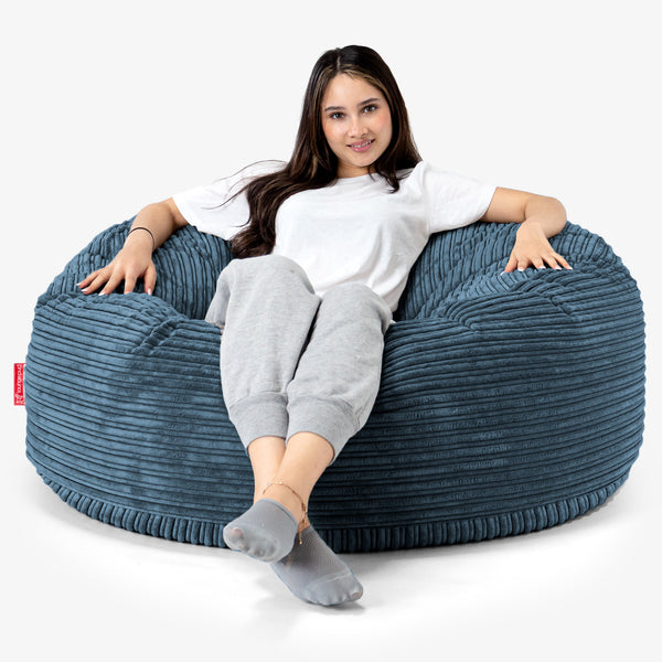 Mammoth Sofa Sitzsack XXL - Cord Marineblau 01