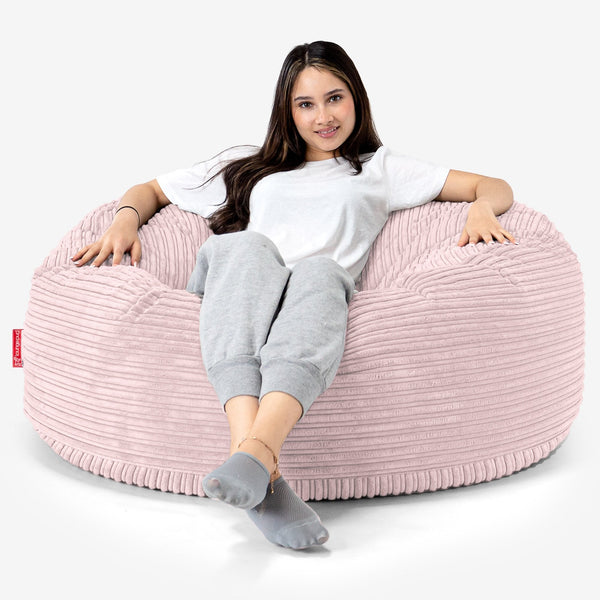 Mammoth Sofa Sitzsack XXL - Cord Rosa 01