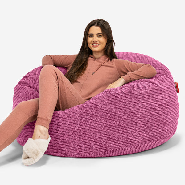 Mammoth Sofa Sitzsack XXL - Pom-Pom Pink 01