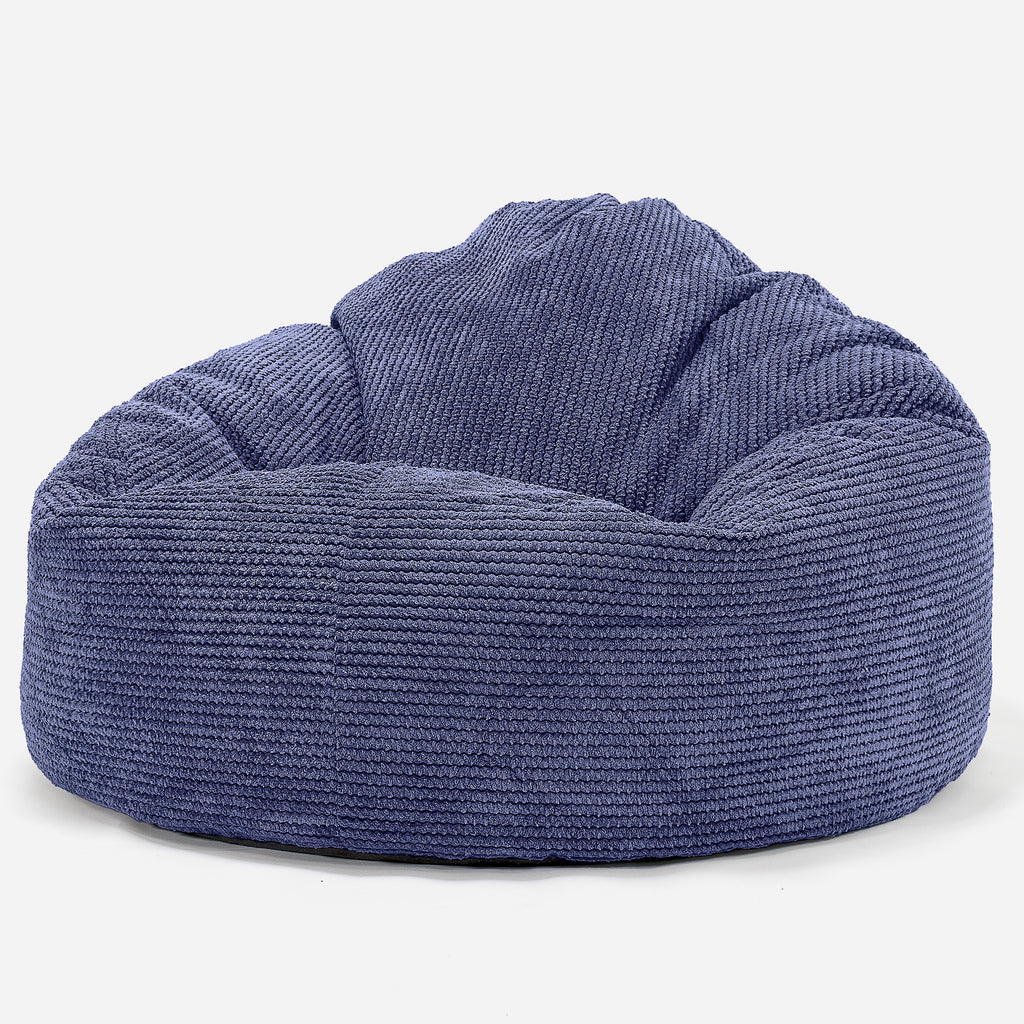 Mini-Mammoth Sitzsack - Pom-Pom Lila 01