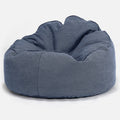 Stonewashed-stoff Marineblau