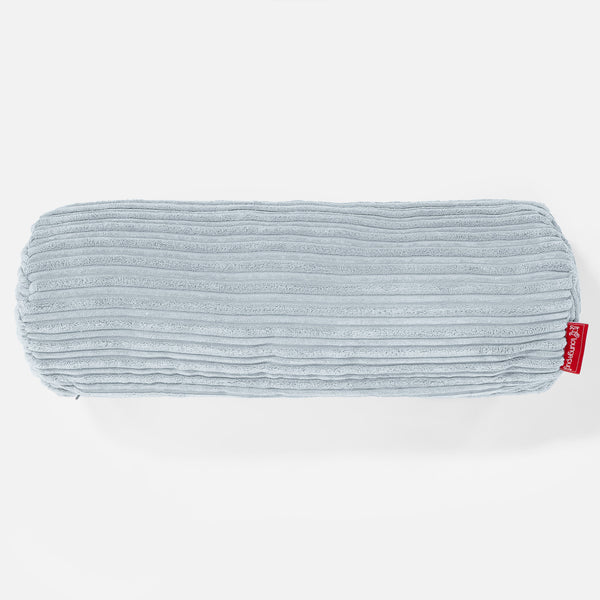Nackenrolle Kissen 20 x 55cm - Cord Baby Blau 01