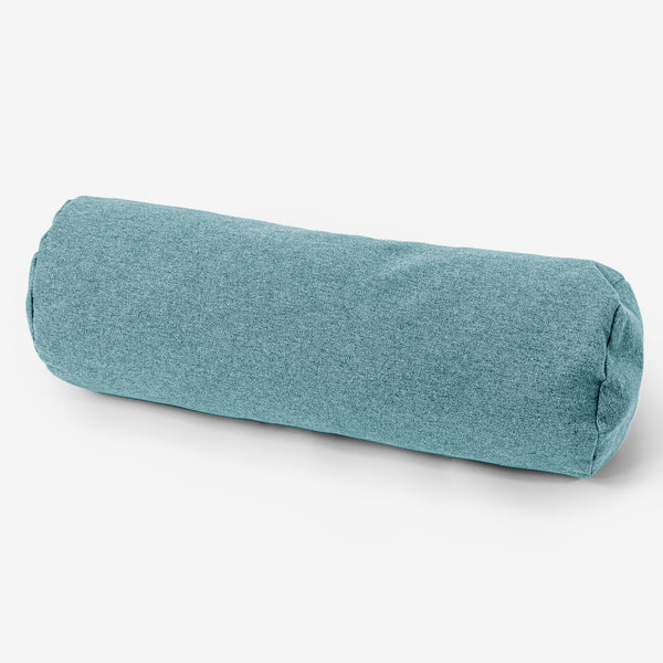 Nackenrolle Kissen 20 x 55cm - Interalli Wolle Aqua 01